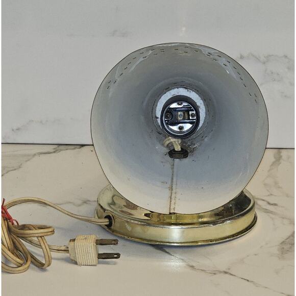 MCM Vintage Swivel Cone Wall Lamp Gold Tone Sconce Mid Century Modern - Picture 3 of 4